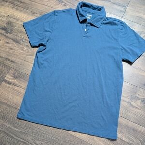 Bonobos‎ Blue Short Sleeve Shirt Size Large
